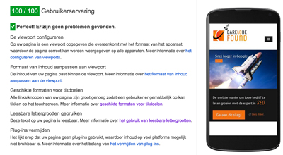 SEO Rotterdam Google ranking of smartphones and tablets