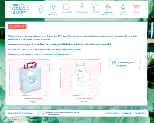 mamadiner webshop